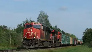 3 Train day on the Napadogan & Pelletier Subdivisions 7/9/23