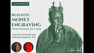 Realistic Money Engraving FX Photoshop Action