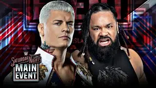 WWE Cody Rhodes vs Jacob Fatu Full Match WWE Saturday Night's Main Event 2026 Highlights