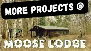 Organizing Shed, Cooking Station, Water Containment & a Storm at The Off Grid Lodge