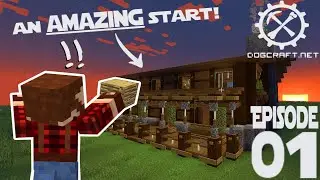 Dogcraft 5 Episode 1 : A New Beginning & Hauling Lumber