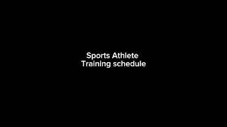 &ldquo;How I Train Every Day | Athlete Routine & Workout Plan&rdquo; /#AthleteRoutine #SportsTraining
