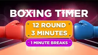 12 Round Boxing Training/Match Timer