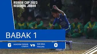 ASIANA CUP 2023 REG JABAR - APC vs SSB Bina Pakuan Babak 1 #AsianaCupRegional #akademi #persib