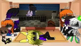 Afton family reacts to fnaf adventures part 2