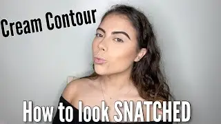 HOW I CREAM CONTOUR & HIGHLIGHT | Look snatched sis !