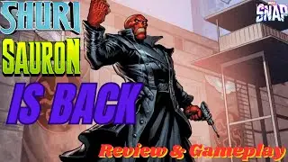 Shuri Sauron is back to be the best deck !!! | Marvel Snap Gameplay, Scenario & Review