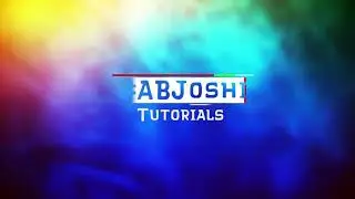 After Effects Tutorial- Clean Typography Title - ABJoshi