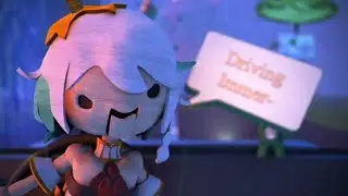 Cecilia Drives Immercar Right After a Tea - Hololive Animation