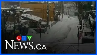 Powerful nor'easter slams parts of Atlantic Canada, up to 50 centimetres of snow expected