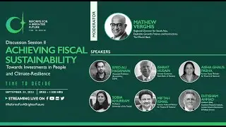 How Can Pakistan achieve fiscal sustainability? I Investment in People & Climate Resilience