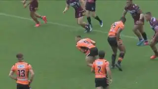 SG Ball Round Two - Balmain Tigers v Manly Warringah Sea Eagles
