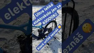 Ultra lehk&yacute; karbonov&yacute; Ebajk za neskutečnou cenu z Top-Cyklo-Sava Titan#elektrokolo #mtb #cyklistika