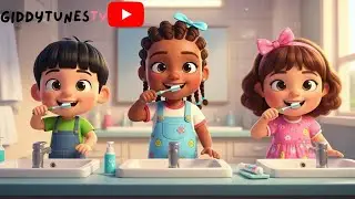 Brush Your Teeth & Smile! 🪥👶🎶 | Morning Routine Song for Kids | Giddy Tunes
