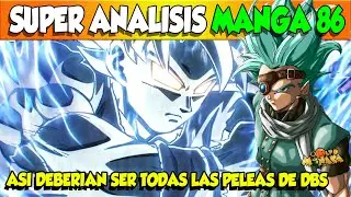 &iexcl;FUE BRUTAL!💥&iexcl;Super Review de una de las MEJORES PELEAS de DBS!💥MANGA 86 DRAGON BALL SUPER