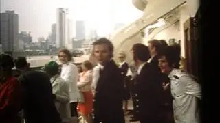 MS Kungsholm Pier 97 departure 1975
