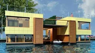 The Sims 4 - Real to Sims SERIES | Speed Build | Floating Twin House Building