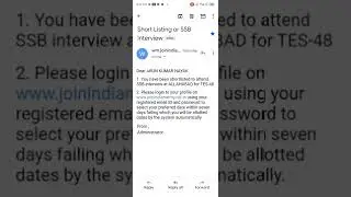 Tes 48 shortlisted email