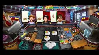 Playing Cooking Fever Rock & Roll Bar Levels 1-5 Android Gameplay