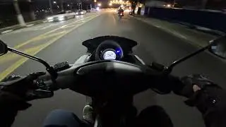 Night vision top speed Nmax são Paulo 4K
