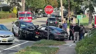 Fri Oct 24th Saddlebrook NJ PD involved in a MVC in Clifton NJ, while in pursuit of a stolen vehicle