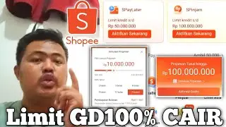 CARA PINJAM UANG DI SHOPEE | Pinjam Uang di Spinjam  Shopee Paylater 2025