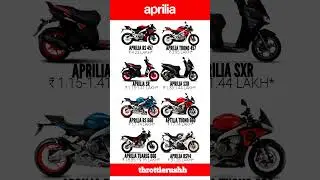 Aprilia lineup & pricelist #aprillia #aprilian #italian #rs457 #tuono457 #bikes #edit #bike #new