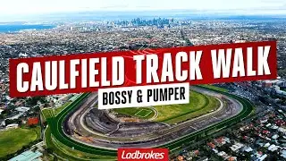 Caulfield Cup Track Walk With Bossy & Pumper