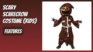 REVIEW (2025): Scary Scarecrow Costume (Kids). Features.