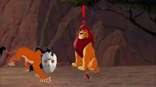 Scar Scares Mufasa With His Scary Mask/Grounded