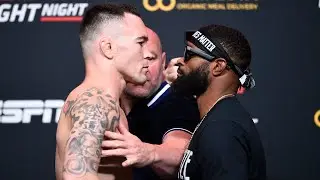 UFC Vegas 11: Weigh-in Faceoffs