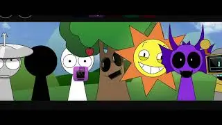 The Sun rises || Sprunki TrAIFIX (music video)