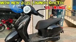 🔋150Km range के साथ // 😱 Bajaj electric Chetak Full Details Review @bajaj electric Scooty 