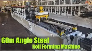 【Angle】Linbay- fast speed 60m/min Steel Angle roll forming machine