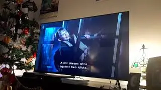 Home Alone 2 1992 Film Marv & Harry sees Kevin McCalister in the house 