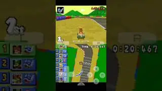 300cc me vs infinite blue shells (mario kart ds) #mariokart #shorts