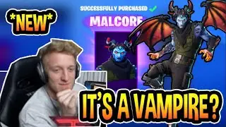 TFUE BUYS & LOVES THE *NEW* MALCORE SKIN! FORTNITE MOMENTS!