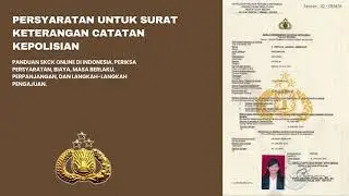 Cara Membuat SKCK Secara Online di Indonesia 1
