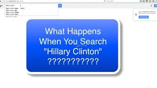 Why is Google Hiding Hillary Clinton FBI Investigation?