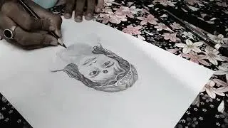 Full video on 2nd commission sketch work for aspiring artists