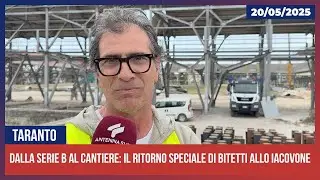 Dalla Serie B al cantiere: il ritorno speciale di Bitetti allo Iacovone di Taranto