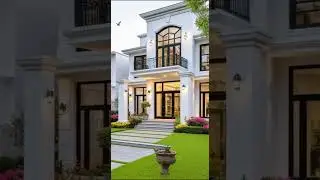 Inside a Two-Story White Luxury Home | Neoclassical Mansion Tour