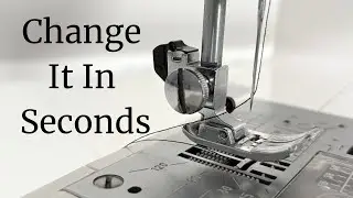How to Change the Foot on Your Sewing Machine | Beginner Sewing Tutorial (+ Walking Foot) - Janome.
