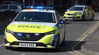 Multiple Bedfordshire Police Local Policing Unit IRVs Responding in Luton - Engeland 🏴󠁧󠁢󠁥󠁮󠁧󠁿 