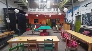 I stayed at Dragonfly Hostel Cusco, Peru for $17 (private room)