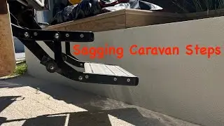 Sagging Caravan Steps