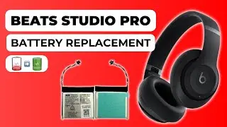 How to Replace the Battery in Beats Studio Pro Wireless (A2924) | Battery Replacement Guide