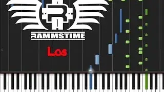 Rammstein - Los (♫) (ORIGINAL MIDI + Synthesia)