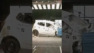Ngeri! Tes Crash Mobil LCGC #viral #shorts #shortvideo #crash