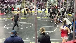 W-Consolation semi finals Southern Tier memorial wrestling 